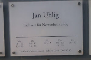 Herr Jan Uhlig – Rostock