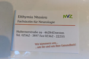 Dr. med. Torsten Sassinek & Dr. med. Cordula Ullrich · Fachärzte für Neurologie - Dorsten 4 Dr. med. Torsten Sassinek & Dr. med. Cordula Ullrich · Fachärzte für Neurologie – Dorsten
